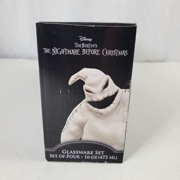 Disney Tim‎ Burton's The Nightmare Before Christmas Glassware Set - Picture 2 of 9